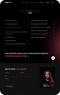 Страница FAQ